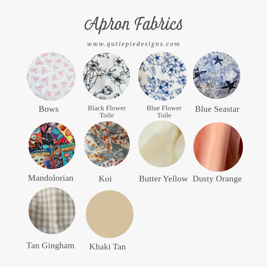 Cotton Vintage-Inspired Apron