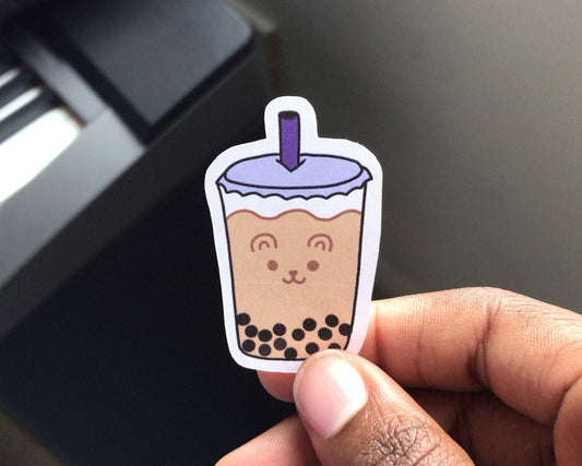 Cute Boba Animal Stickers for Planner/Bullet Journal/Travelers Notebook