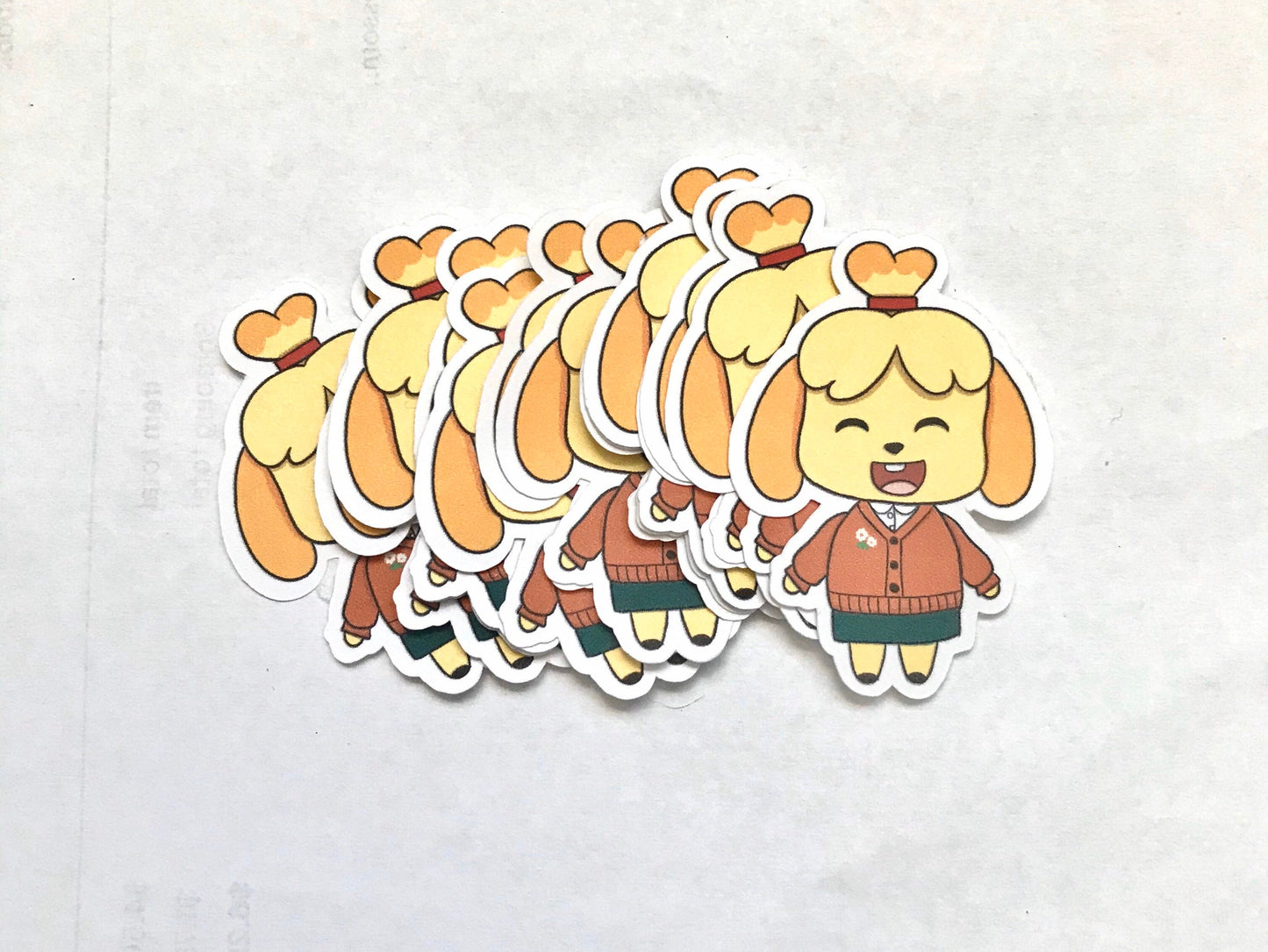 Isabelle Animal Crossing Sticker