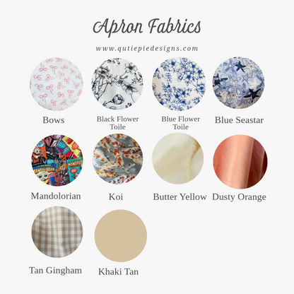 Cotton Vintage-Inspired Apron