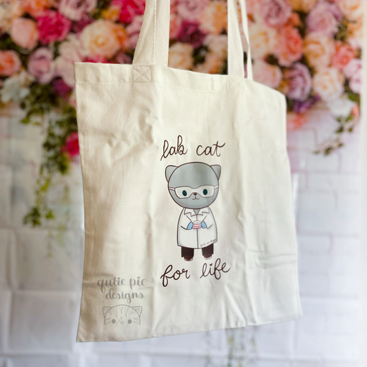 Lab Cat for Life Tote (Basic)